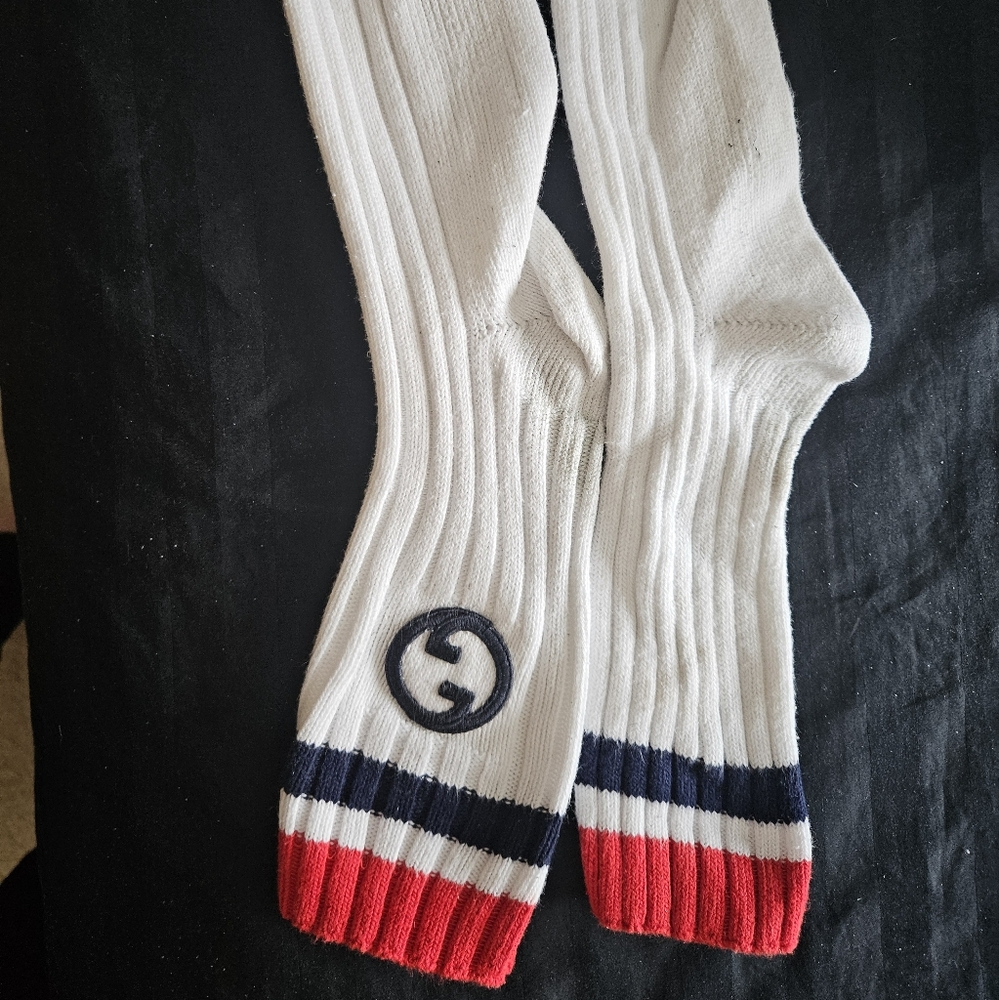 Cotton blend socks with interlocking G